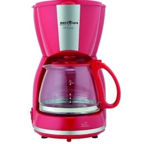 Cafeteira Eletrica Britania Faz 15 Xicaras Red Compact Luxx 550W 127V