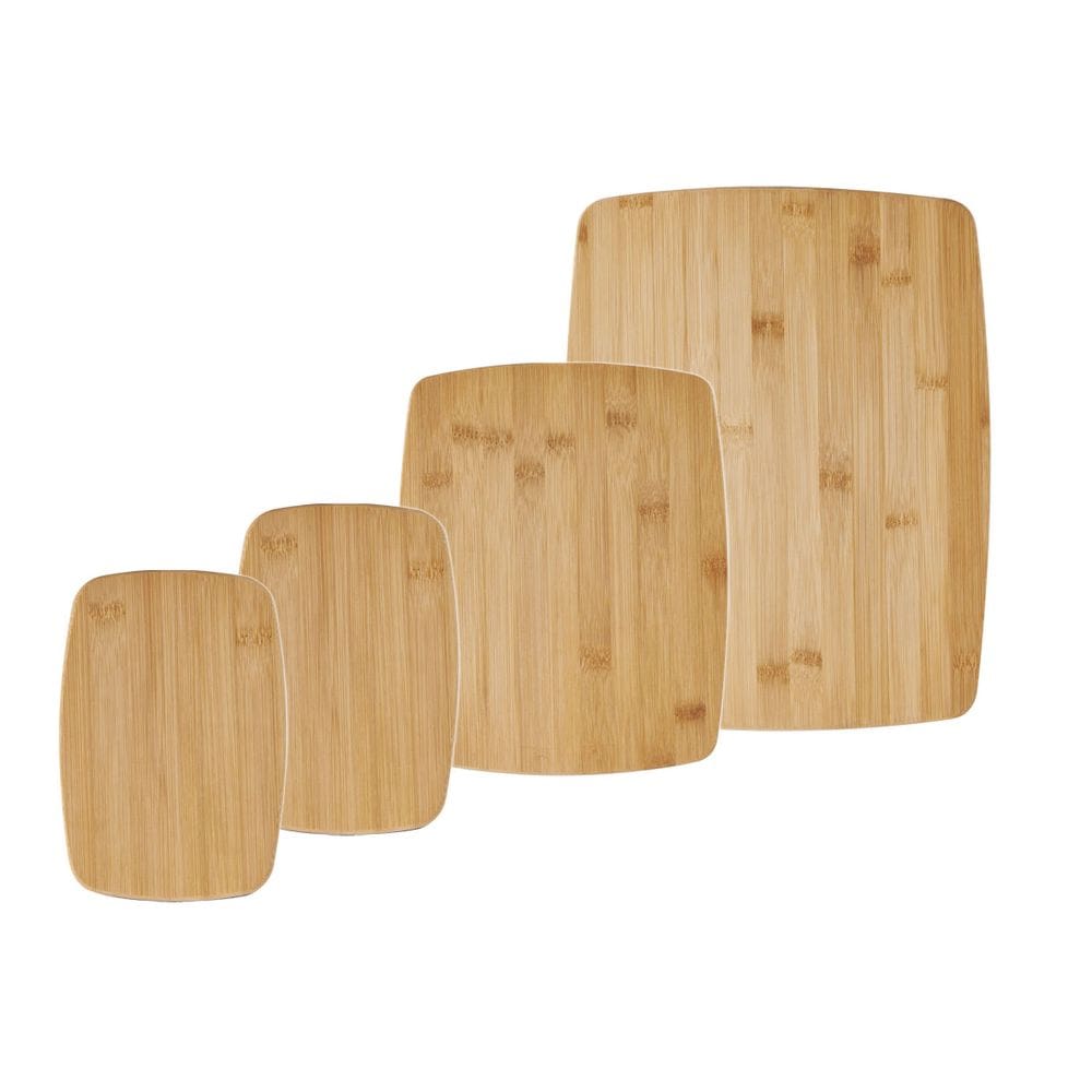 Conjunto de tábuas de corte e charcutaria Farberware Bamboo de 4 peças