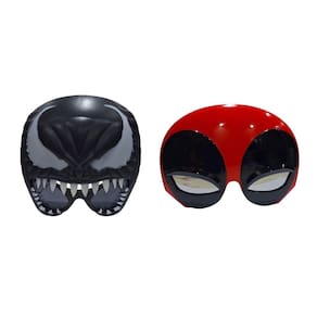Kit Oculos Infantil 1 Deadpool E 1 Venom Carnaval