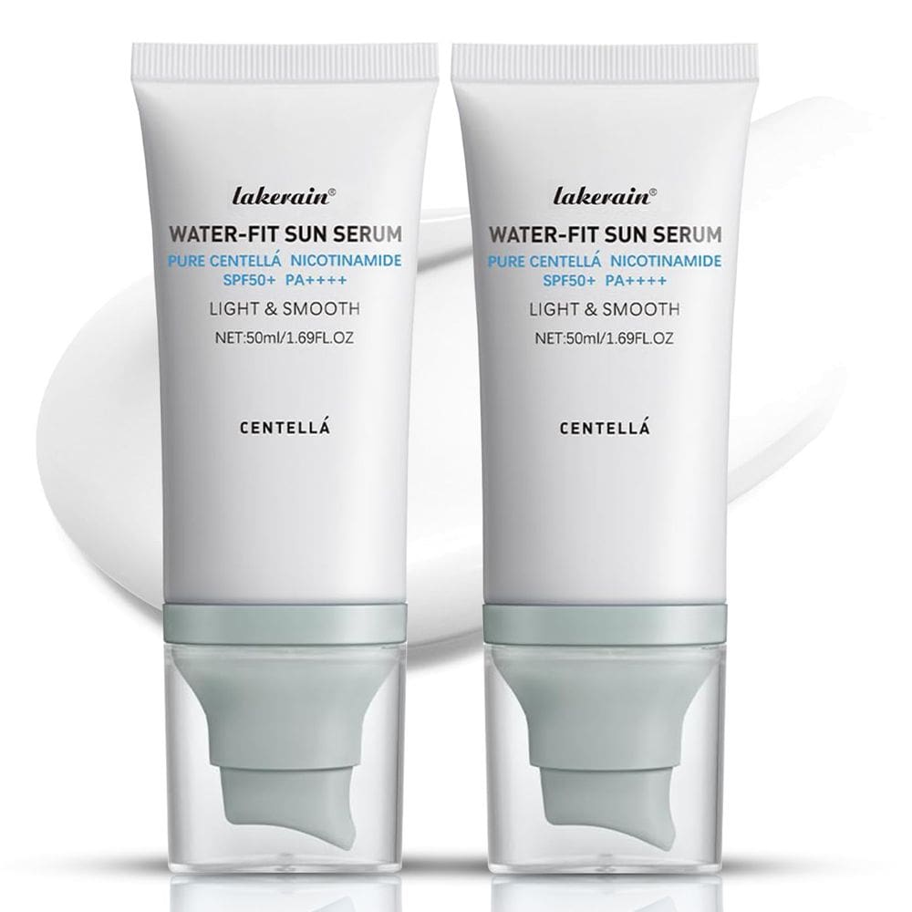 Protetor solar ISHERBIN Cen-tella Madagascar SPF 50+ 50mL x2