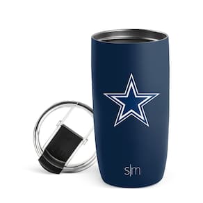 Copo de café de viagem Simple Modern NFL Dallas Cowboys 500ml
