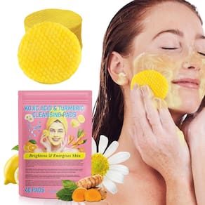Almofadas de limpeza Arbcorn Turmeric com ácido kójico 40 unidades
