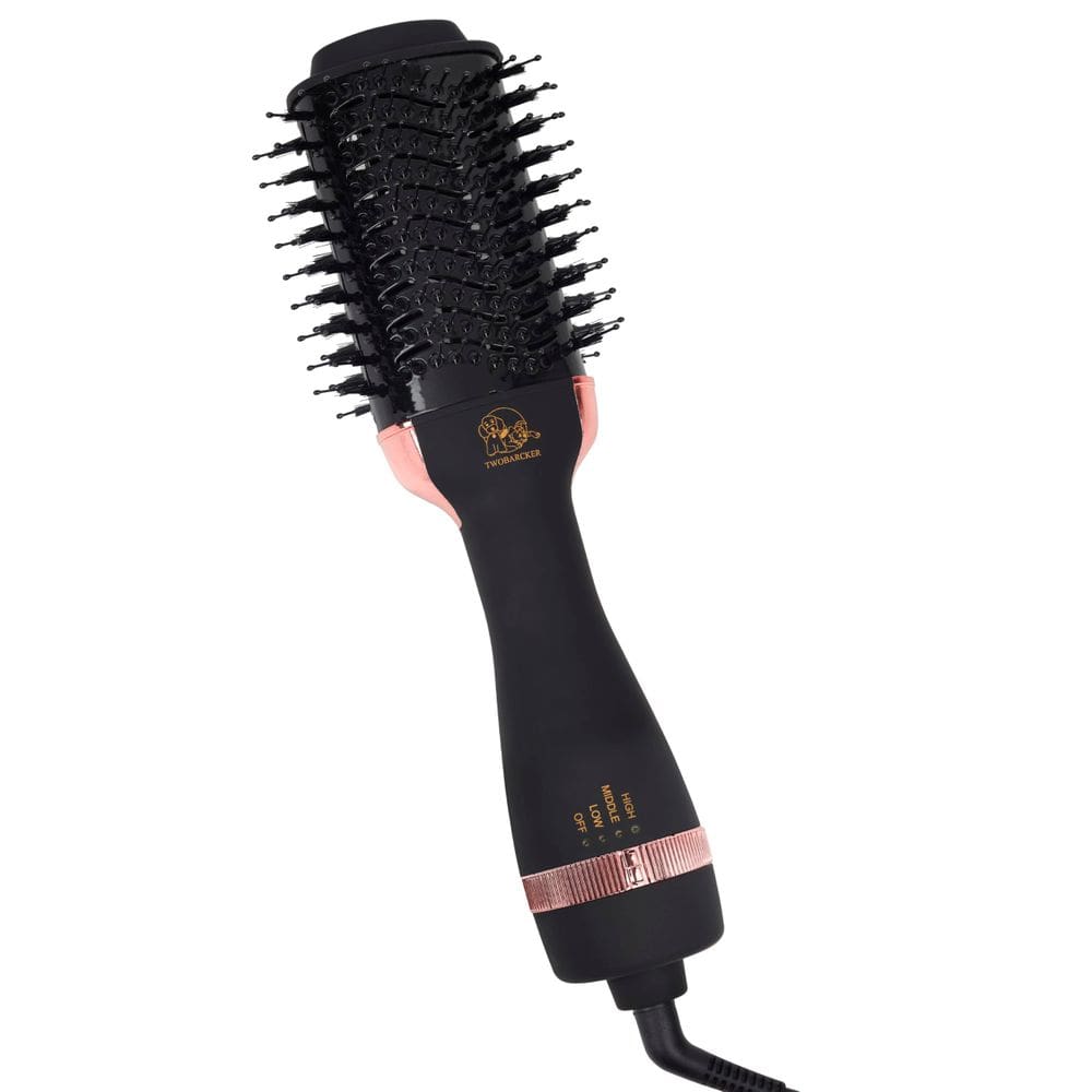 Escova para secador de cabelo TWOBARCKER 4 em 1, secador de cabelo iônico, volumizador