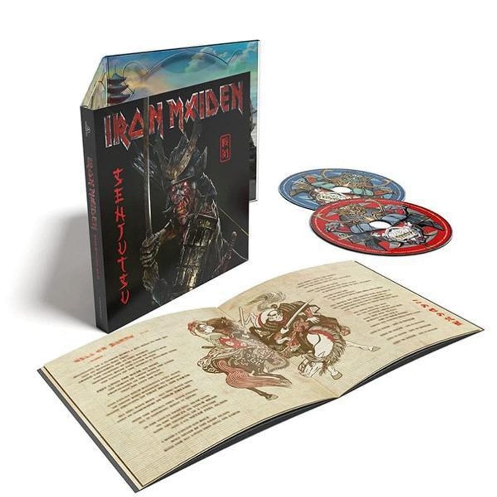 Cd Iron Maiden - Senjutsu  2 Cds - Digipack