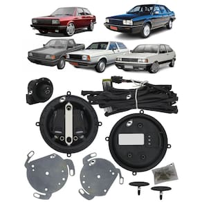 Kit Retrovisor Elétrico Simples Gol Quadrado Saveiro Voyage