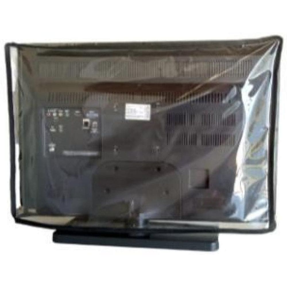 Capa Para Tv 24 Polegadas Led Fechada Em Pvc Transparente