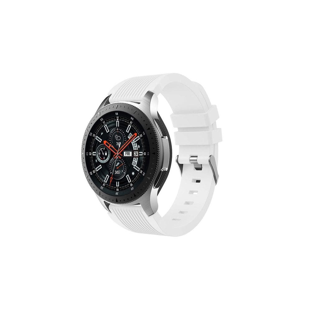 Pulseira para Galaxy Watch de 46 mm em silicone azul marinho