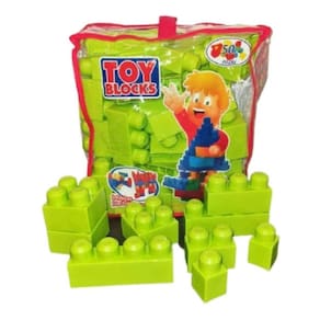 Bloco armable Mega Blocks, 50 peças, verde maçã, fabuloso