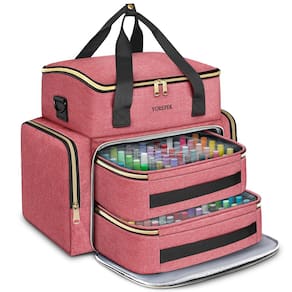 Estojo organizador de esmaltes YOREPEK com mais de 96 a 100 frascos