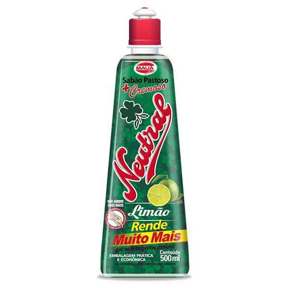 Kit Sabão Neutral Cremoso Limão Maua Do Brasil 6Un