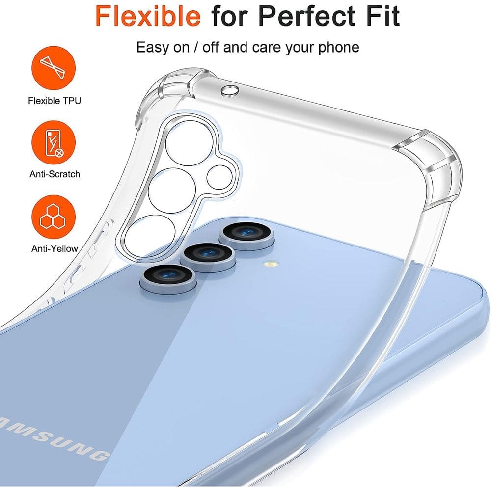 Capa reforçada transparente para Samsung A54 5G