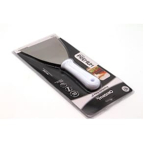 Espátula Inox Reta P Lanche Chápeiro E Cozinha Chef 5``