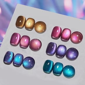 Conjunto de esmaltes de gel Born Pretty Cat Magnetic Eye, 6 unidades