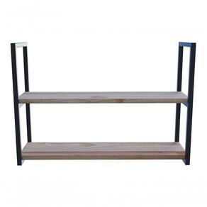 2 Estantes De Qualidade De Madeira Para Home De Teto 100x50x20