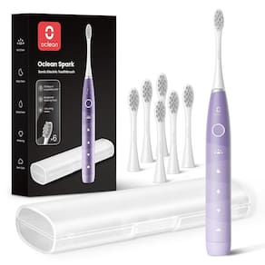 Escova de dentes elétrica Oclean 150 dias de duração da bateria com 6 cabeças