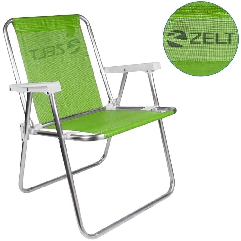 Cadeira de Praia e Piscina Alta em Alumínio ZELT