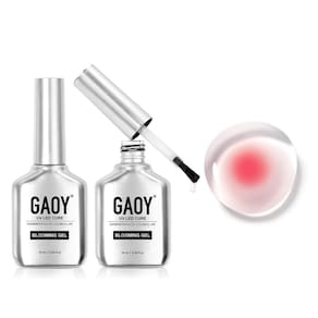 Esmalte de unhas Blooming Gel GAOY 16mL Clear Soak Off UV Gel