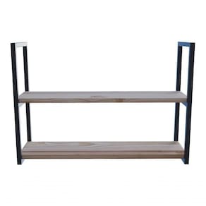 Estante 80X20Cm Industrial Para Cozinha De Ferro