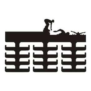 Porta Medalhas Natação MDF 6mm Corte Laser 30cmx19,6cm