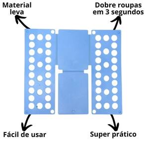 Dobrador De Camisas E Camisetas Dobra Fácil E Pratico