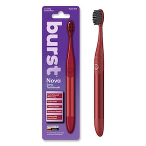 Escova de dentes Burst Nova Sonic Powered Teeth Whitening Red
