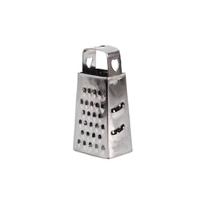 Ralador 4 Faces Mini Inox Alho Queijo Mesa Pequeno