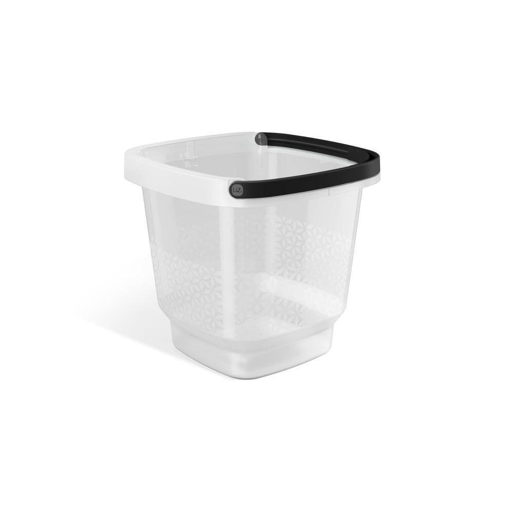 Balde 8,5 Litros PP 25,60cm x 26,60cm x 26,60cm