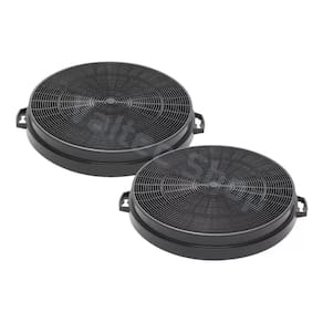 2 Filtro Carvão Da Coifa Electrolux 60Cx / 90Cx / 90Cxs 21Cm