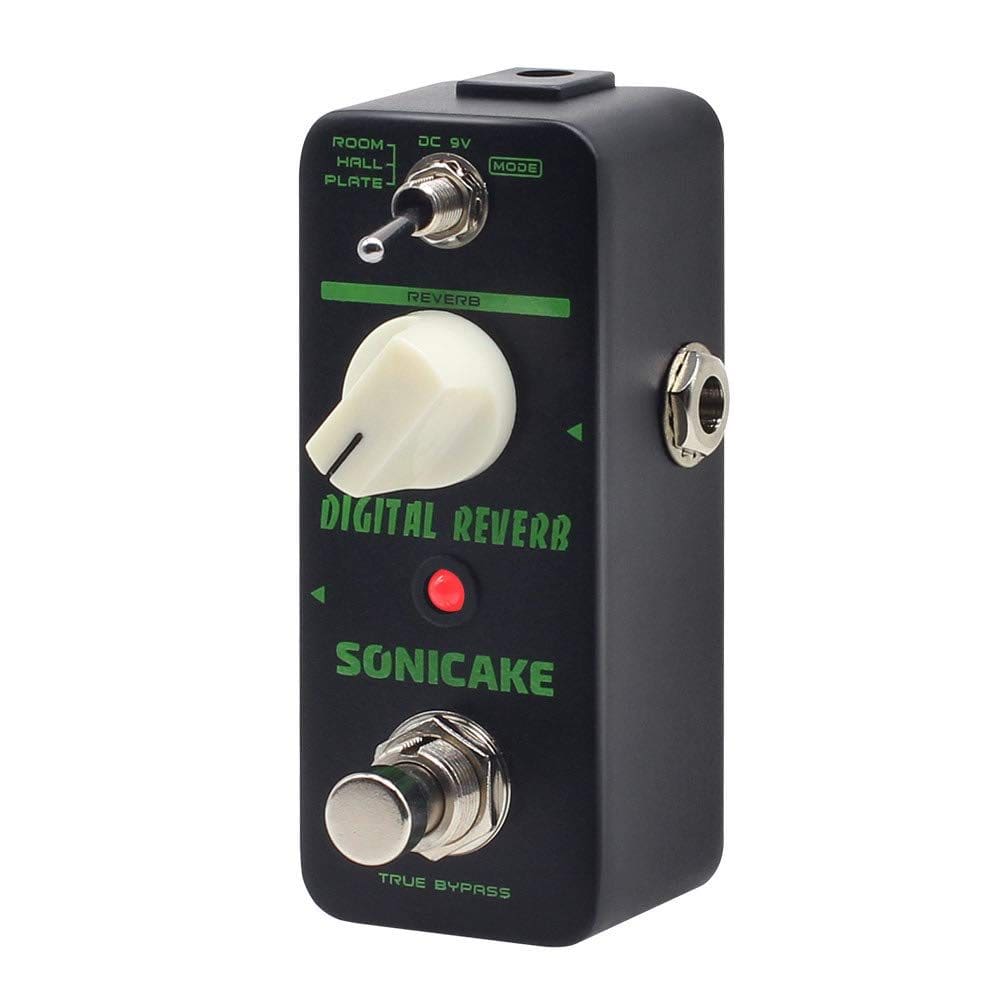 Pedal de guitarra Reverb SONICAKE Digital Reverb 3 modos