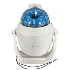 Bússola Branca Em Abs 114 X 96 X 135Mm Com Iluminação