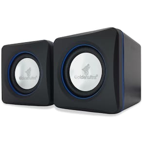 Caixa Caixinha De Som Para Computador Notebook Pc 6W Usb P2