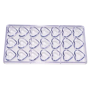 Forma Plástica Prime Chef - 21 Cavidades - 3,5 x 3,0 cm - Resistente