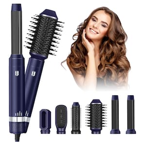 Conjunto de escovas para secador de cabelo Yitrust 6 em 1 Negative Ionic