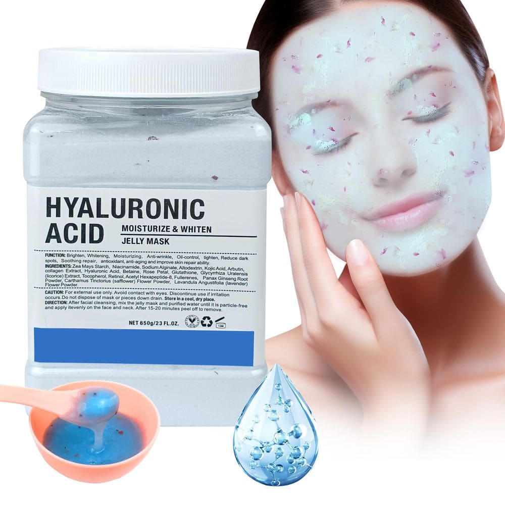 Máscara de gelatina Angeland para tratamentos faciais com ácido hialurônico 680mL