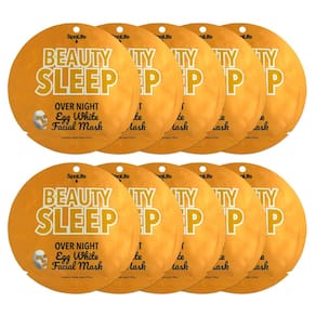Máscara facial SpaLife Beauty Sleep Overnight Egg White 10 unidades