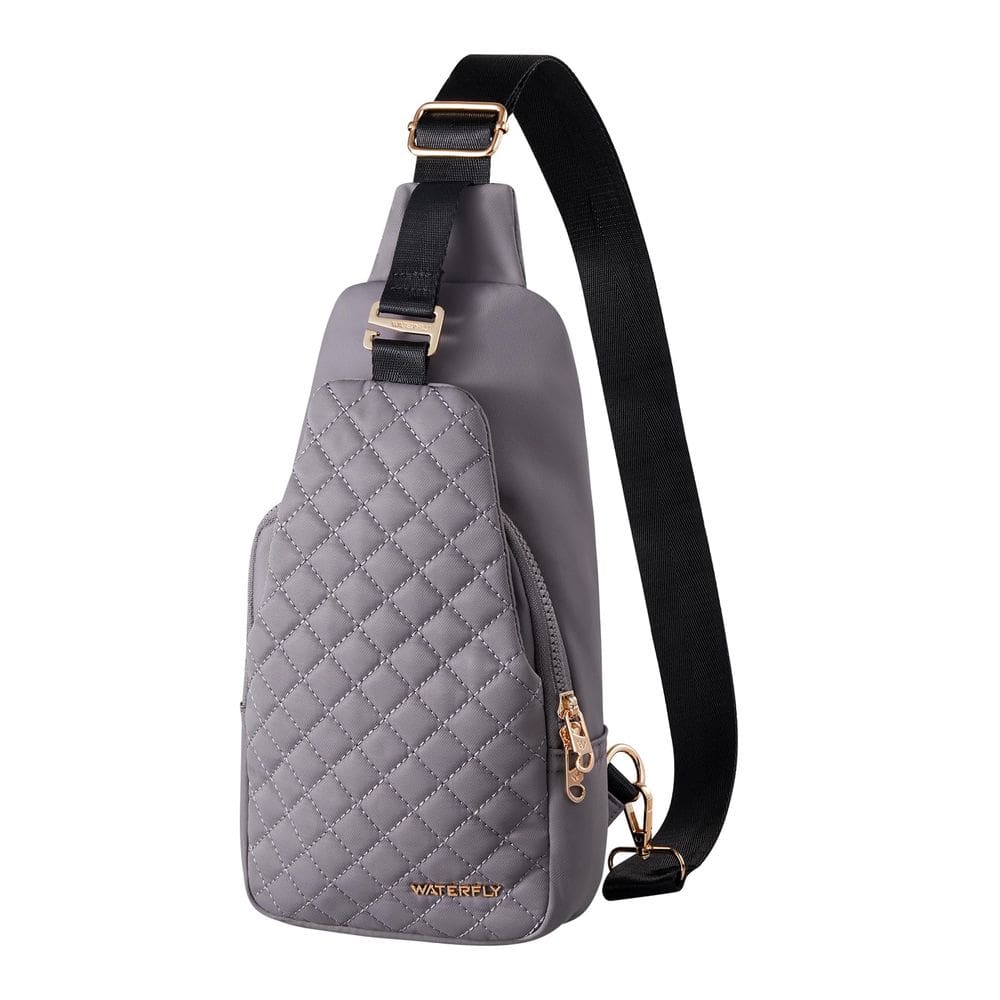 Mochila Sling, bolsa de peito moderna WATERFLY para mulheres e homens