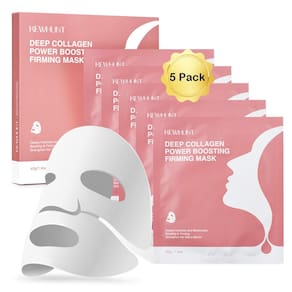 Máscara facial de colágeno Kewhunt Deep Overnight Hydrogel 40mL x 5