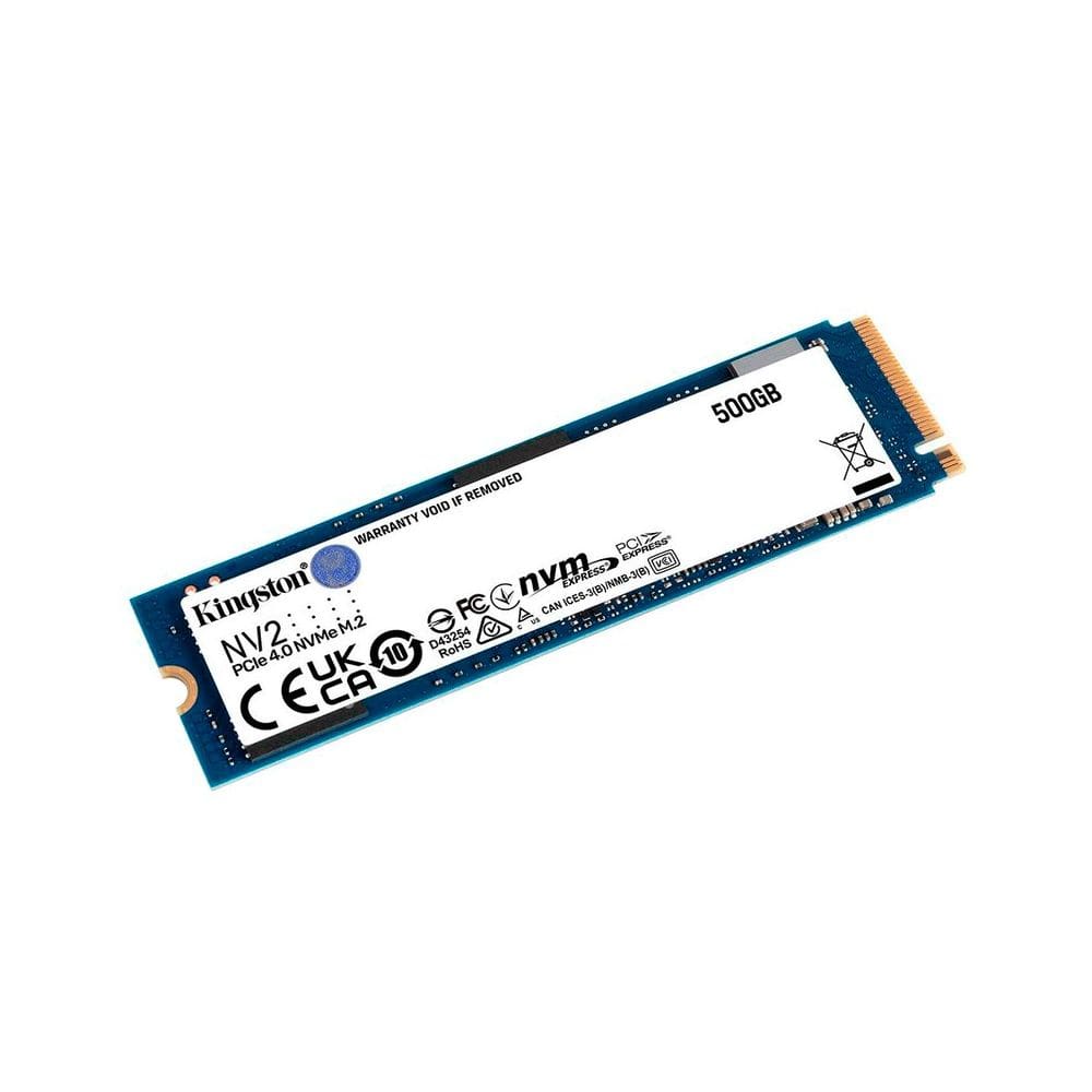 HD SSD NVME 500gb, PCIe 4.0, NV2 NVMe Gamer e PC Kingston