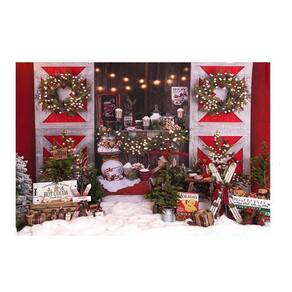 Fundo Fotográfico Gigante 3D Natal 3,00X2,50 Horizontal