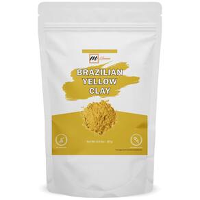 Argila em Pó MgAnna Amarelo Brasileiro 100% Natural 227g