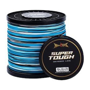 Linha de pesca HERCULES Super Tough 130 libras Test Blue Camo 500Yds