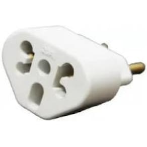 Adaptador Benjamin Bob Love 10A/20A Kit 10Pças Pino Maciço