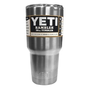 Copo YETI Rambler 887ml de aço inoxidável isolado a vácuo