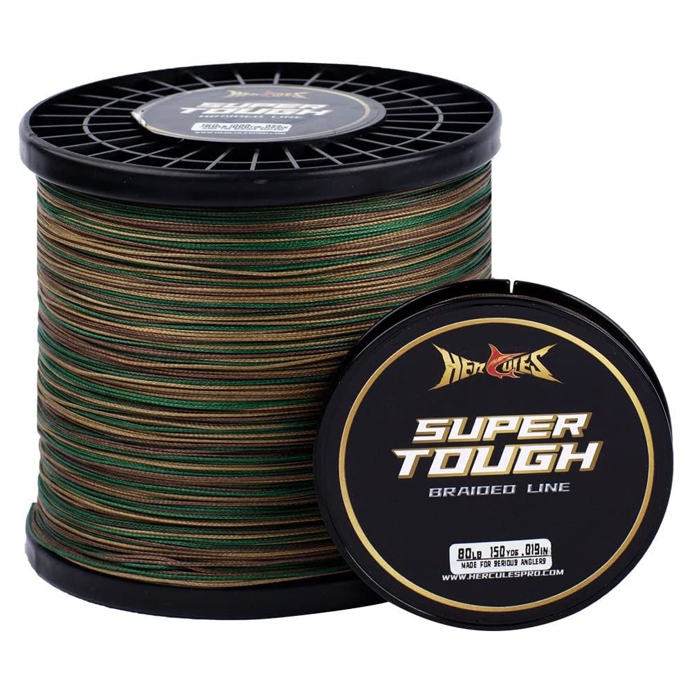 Linha de pesca HERCULES Super Tough 160 lb Test Camouflage 500Y
