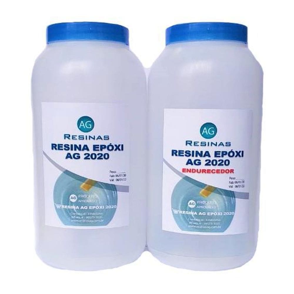 Resina Epóxi + Endurecedor 1kg