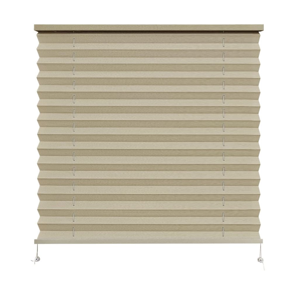 Persianas de RV Dulepax RV Plissado Shades Cappuccino 66x61cm