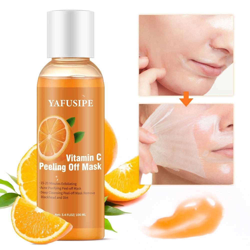 Máscara facial Peel Off YAFUSIPE Removedor de cravos com vitamina C 100mL