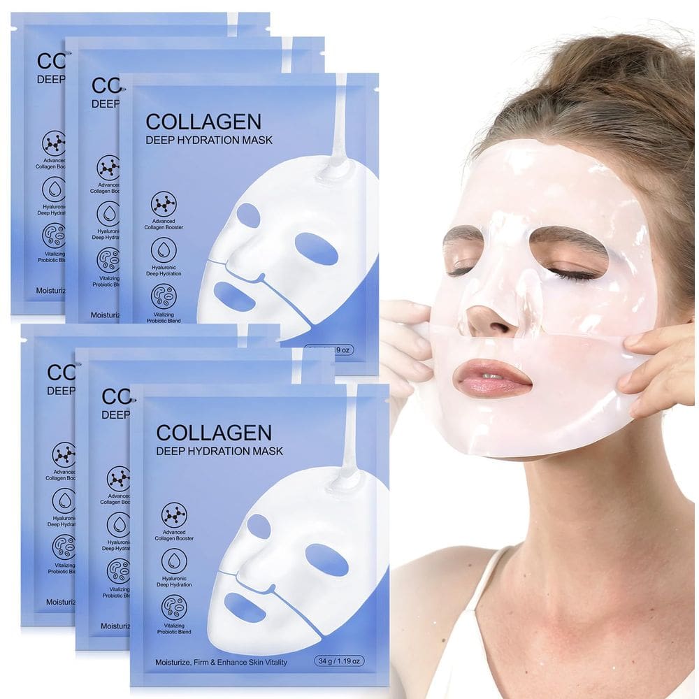 Máscara facial Ruduwu Collagen Firming com peptídeos de colágeno