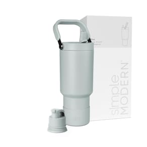 Garrafa de água Simple Modern Trek Pivot 900 ml com alça