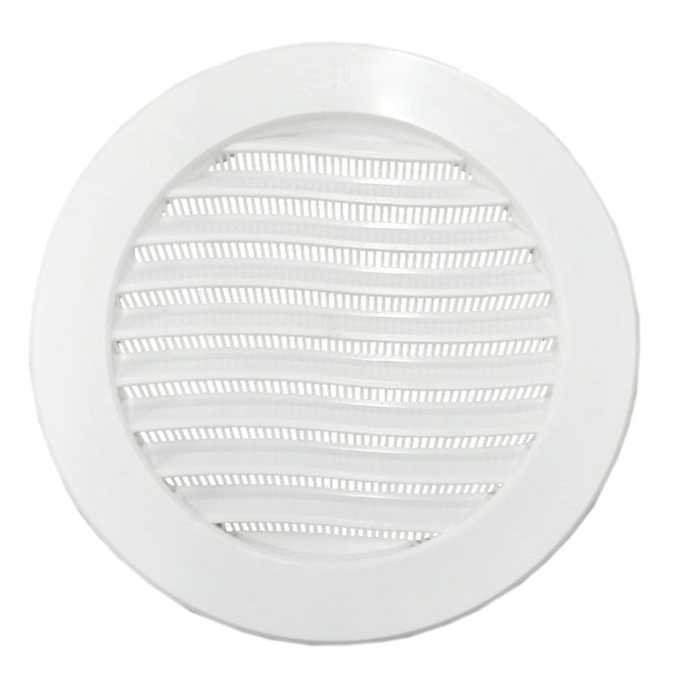 Grelha De Ventilação 100Mm Com Tela Integrada